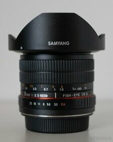 Samyang 8mm F/3.5 UMC Fish-Eye pre Canon EF V ZÁRUKE