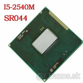 Kúpim Intel I5-2540M I5-2450M I5-2430M dual-core / 3M Socket