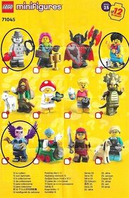 Lego minifigúrky 25. séria