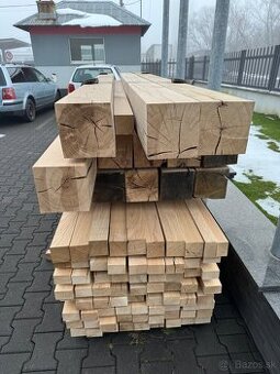 Dubové hranoly o rôznych prierezoch🪵