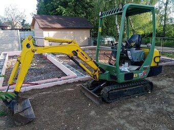 Yanmar B 15-3 minibager vaha 1500kg,