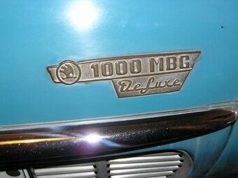 Škoda 1000 MBG De luxe