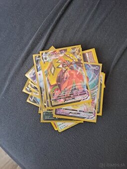 predám zberateľské kúsky kartičiek pokémon