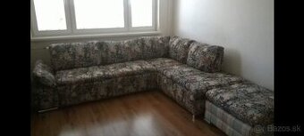 Na predaj rohový rozkladací gauč s úložným priestorom