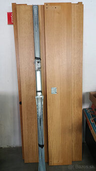 veľká posteľ 180x200 IKEA MALM dubová dýha + rošt