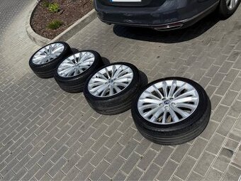 Predam Alu disky 5x112 r19 skoda Trinity letné 235/40 r19