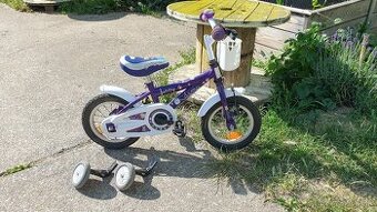 Predám detský bicykel 12,5" s pomocnými kolieskami