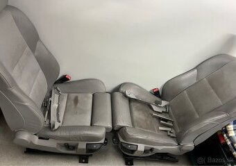 BMW E60 polokožené sedačky