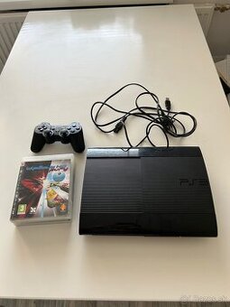 Playstation 3 + 4 hry + ovládač