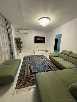 Prenájom plne zariadený 3-izbový byt na v NMnV