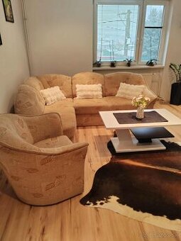 sedacia súprava zozkladaci gauč - 1