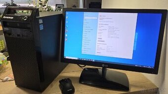 Stolový počítač + monitor