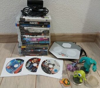 Ps3 hry + pruslušenstvo