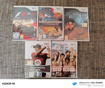 Ponúkam na predaj hry na NINTENDO wii