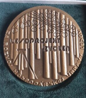 Medaila Lesoprojekt Zvolen (Poldaufová)