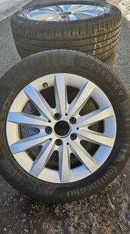 prodám letní ALU kola Mercedes 5x112 + Conti