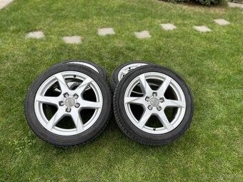 Original AUDI 5x112, r17 + letné pneu
