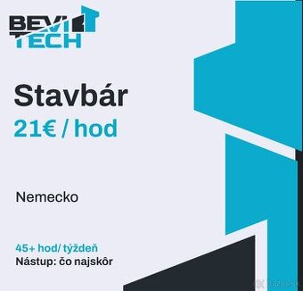 Stavbár Nemecko Nástup ihneď