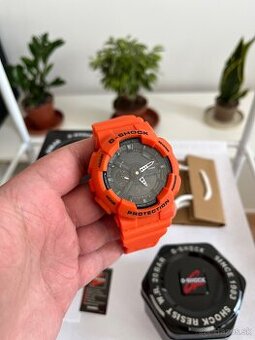 Casio G-Shock pánske hodinky – nové, výrazná oranžová