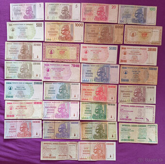Bankovky z obehu Zimbabwe