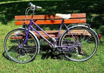 Dámsky retro bicykel veľkosť kolies 26"