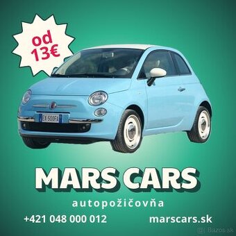 Autopožičovňa Mars Cars Bratislava -Petržalka