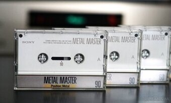 SONY METAL MASTER - CERAMIC COMPOSITE SHELL audio tape