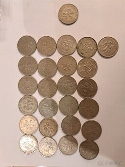 Predam mince 5 korun rok 1925 Ceskoslovensko