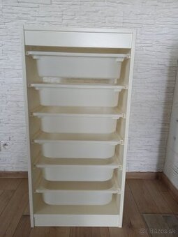 IKEA Trofast úložný regál so 6 boxami