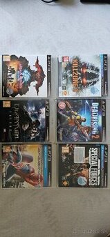 Predám hry na ps3