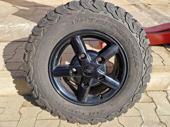 AL disky ford 5x160 r15, pneu All-terrain 215/75 r15