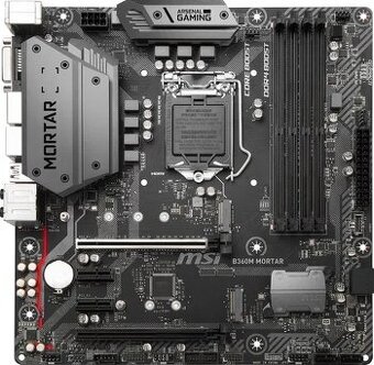 MSI B360M MORTAR/Socket 1151/DDR4/USB3.1/DP/HDMI/DVI-D/mATX