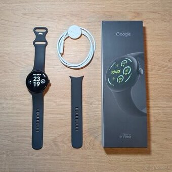 Google Pixel Watch 3 45mm Obsidian so zárukou