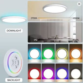 Tuya WiFi smart stropné svetlo