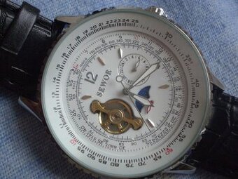 odolné hodinky SEWORY AUTOMATIK LUNARY CHRONOMETER