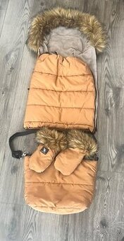 Fusak Cottonmoose Combi s kožuchom + rukavice