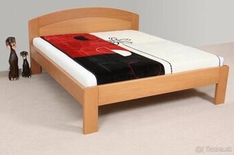 Nová buková masivní postel, nosnost 600 Kg, doprava Zdarma