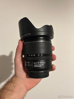 Objektív Canon EF-S 18-85 IS USM