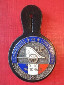 Odznak policajný Francúzsko