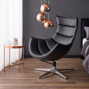 Otočné relaxačné kreslo loft