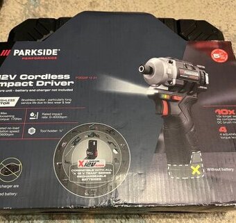 Aku Razovy utahovak 12V Parkside Performance