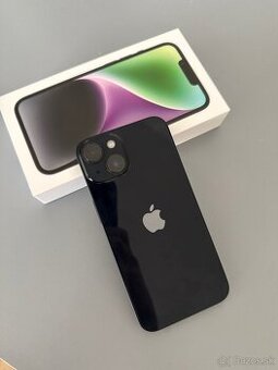 Predám IPhone 14 128GB Midnight – TOP stav, 90% batéria