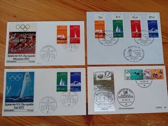 Známky FDC šport