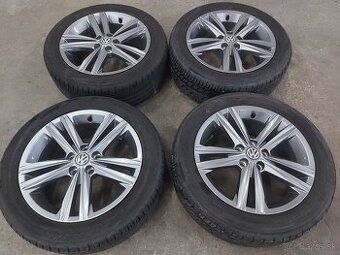 5x100R16 elektrony orig.VW-195/55R16 letne pneumatiky