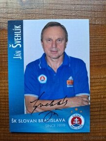 malá podpiskartička Ján Švehlík - ŠK Slovan