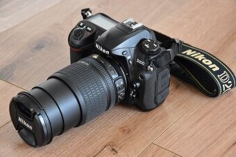 Nikon d200 / d 200 s objektivom 18-105 AF-s + pamatova karta - 1