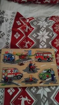 drevené vkladačky doprava 3ks