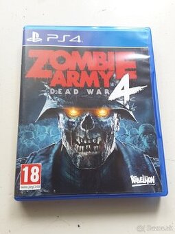 Predám hru na Playstation 4 a 5 Zombie Army 4: Dead War