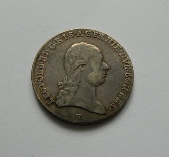 Predám 1 toliar 1792 H Leopold II.