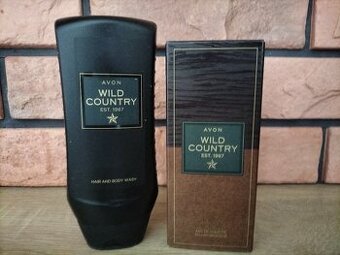 AVON Wild Country Kozmetická sada Parfém +SPR.Gél